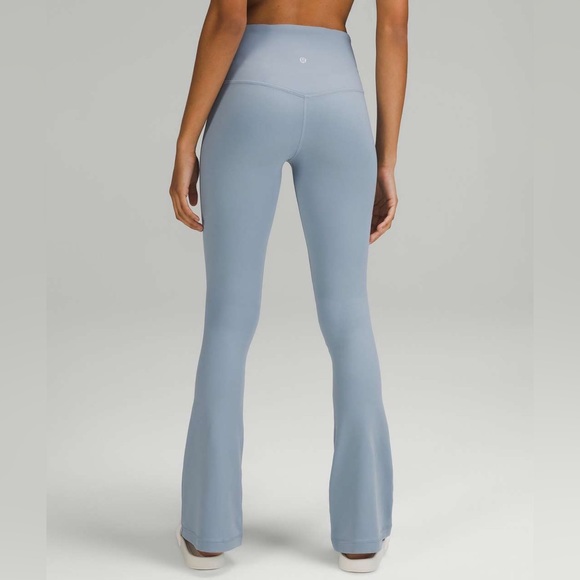 NWT Lululemon Align High Rise Mini Flare Pant  Size 14 Blue - Picture 2 of 7